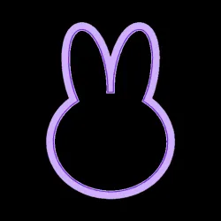 Easter Bunny Cookie Cutter