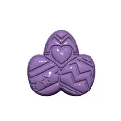 Easter Egg Trio  STL FILE FOR 3D PRINTING - LASER CNC ROUTER - 3D PRINTABLE MODEL STL MODEL STL DOWNLOAD BATH BOMB/SOAP