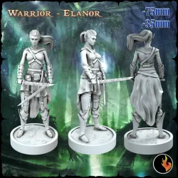 Elanor - Fantasy Elf Girls STL Vol 1