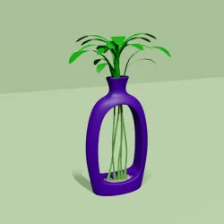 Empty Vases 02 - Modern Plant Vase - STL Printable