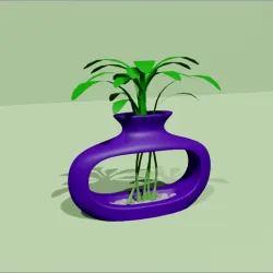 Empty Vases 03 - Modern Plant Vase - STL Printable
