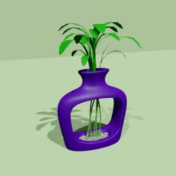 Empty Vases 04 - Modern Plant Vase - STL Printable