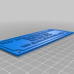 Fair Price Fence Card