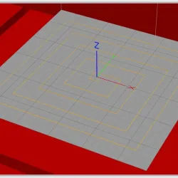 FlashForge Finder Bed Leveling Spirale