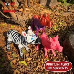 FLEXI PRINT-IN-PLACE ZEBRA ARTICULATED
