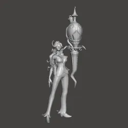 Fright Night Renata 3D Model