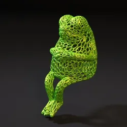 Frog sitting