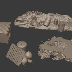 Gaslands Street Rubble