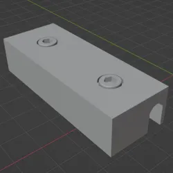 Ghostbusters Hasbro Proton Pack Ion Arm Replacement Cover with Screw Caps