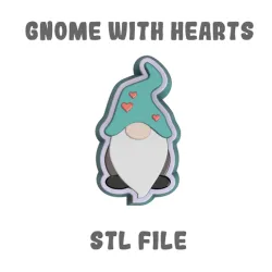 Gnome with hearts