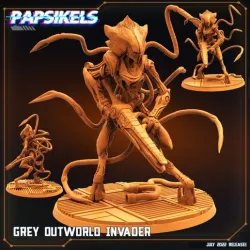 GREY OUTWORLD INVADER