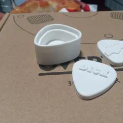 Guitar Pick Box, music, Dick Pick, Lid