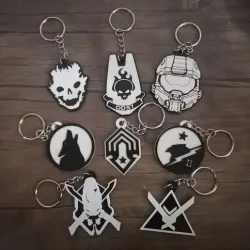 Halo Keychains