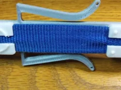 Happy poo bag clip for flat leash