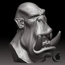 HD HEAD 'TROLL HEAD'