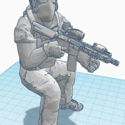 helicopter soldier mh-6