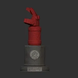 hellboy hand of doom stand