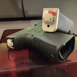 Hello Kitty Glock 17/19/26 Baseplate + Backplate COLLECTION