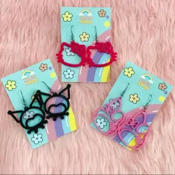 HELLO KITTY, KUROMI, MY MELODY, EARRINGS