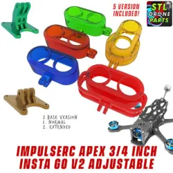 Impulserc Apex Micro 3 / 4 Inch Insta Go V2 Mount