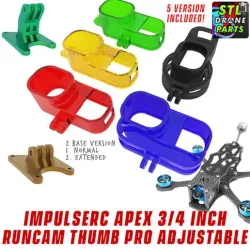 Impulserc Apex Micro 3 / 4 Inch Runcam Thumb Pro Mount