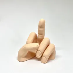 Jeep Wave Middle Finger - Waving Hand Dashboard