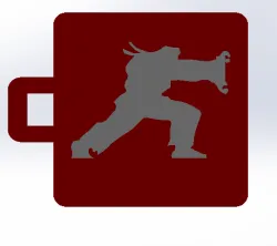 Keychain Ryu