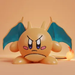 Kirby Charizard Pokemon