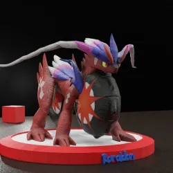 Koraidon - Ride Form Pokémon Accurate Model