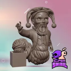 Krampus Jack in the Box Chibi