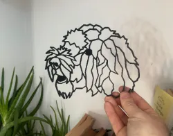 Labradoodle Cockerpoo Cavapoo Goldendoodle Poodle Mix Doodle Dog Wall Art Decoration Décor Home