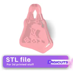 Lady Bag cookie cutter from Paris