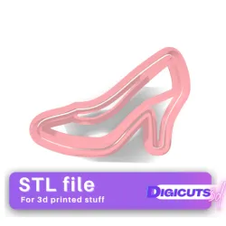Lady Shoe cookie cutter from Paris