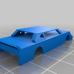 late model slot car body