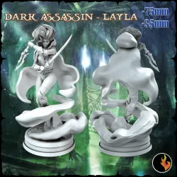 Layla - Fantasy Elf Girls STL Vol 1