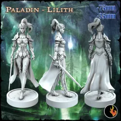 Lilith - Fantasy Elf Girls STL Vol 1