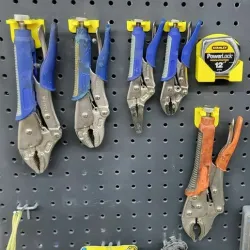 Locking pliers (Vise grip) pegboard mounts