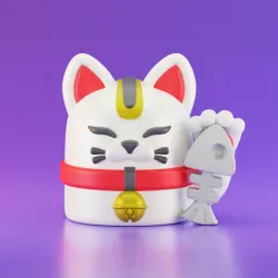 Lucky Cat/ Maneki neko/ Symbol of Fortune