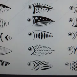 lure painting 5 template