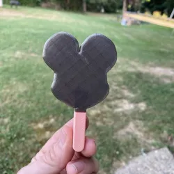 Mickey Ears Ice Cream Keychain