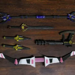 Mighty Morphin Power Rangers Weapons / Power Blaster