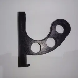 Motorcycle and Bike Helmet Hook Wall Mount