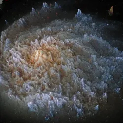 NGC 2277 Galaxy 3D software analysis