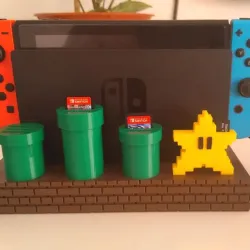 Nintendo Switch Soporte Dock / dock Oled mario bros nintendo switch dock mario bros support