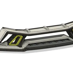 Nissan GTR R35 Front Bumper Kit (For 1/24 Aoshima models)