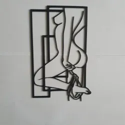 Nude Woman Wall Decor