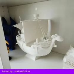 One Piece Going Merry Pirates ship