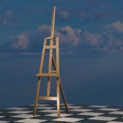Paint easel