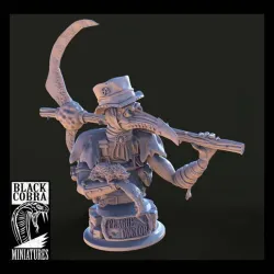Plague Doctor Bust