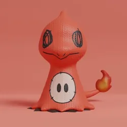 Pokemon - Mimikyu Charmeleon